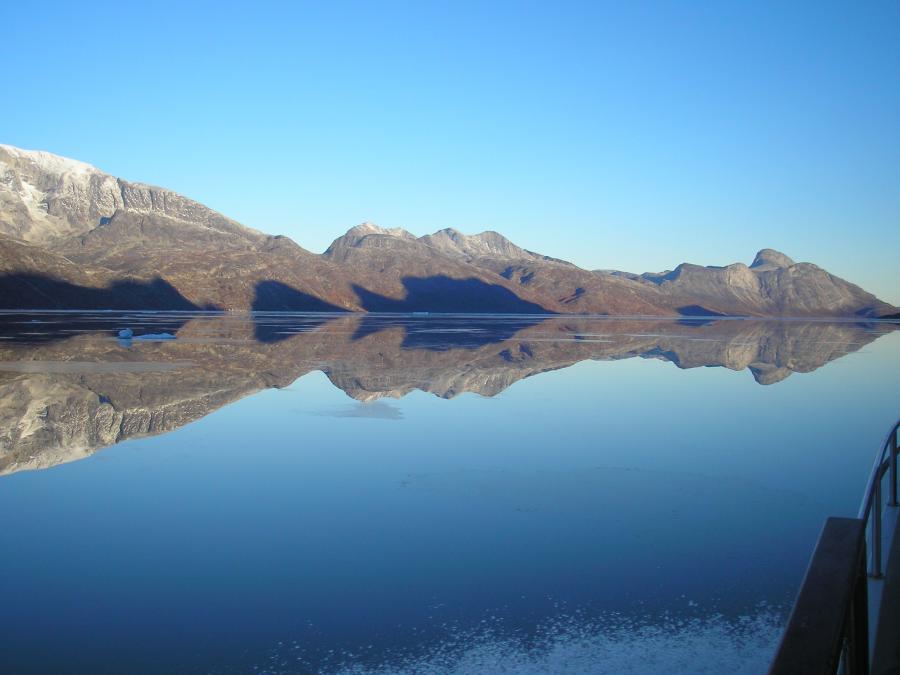 On the way to Kapisillit, 20 October 2006