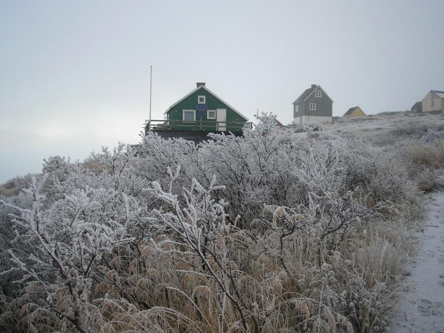 Winter season is beginning, Kapisillit near Nuuk, 25 October 2006