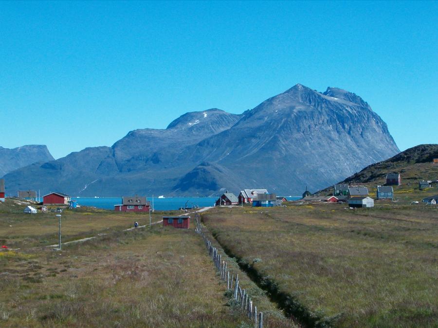 Southgreenland in the summer