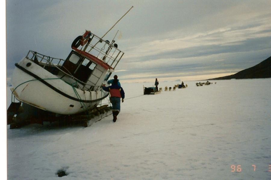 På vej til iskanten, Qaanaaq 1996