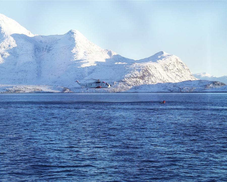 Sikorsky S-61. Nuuk, novembarip 12-at 2002