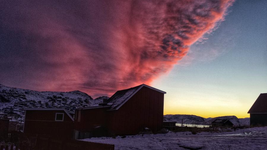 Under vores undervisning i Qaqortoq kl: 08:34 1. Dec