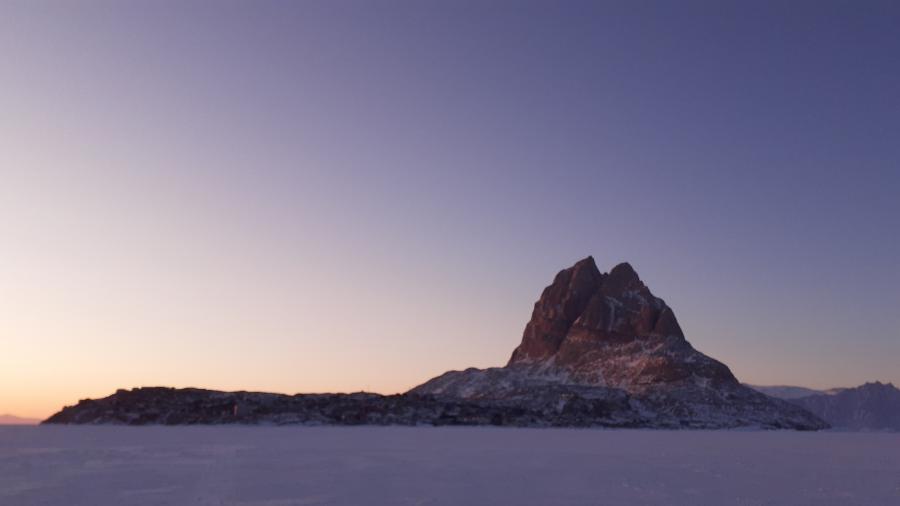 Pisuttuarfinga silaannarissuaq. Uummannaq, apriilip 7-at 2020