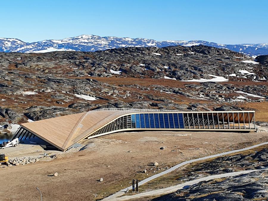 Ilulissani Icefjord center, silalu alianaakkami. Ilulissat, juunip 2-at 2021