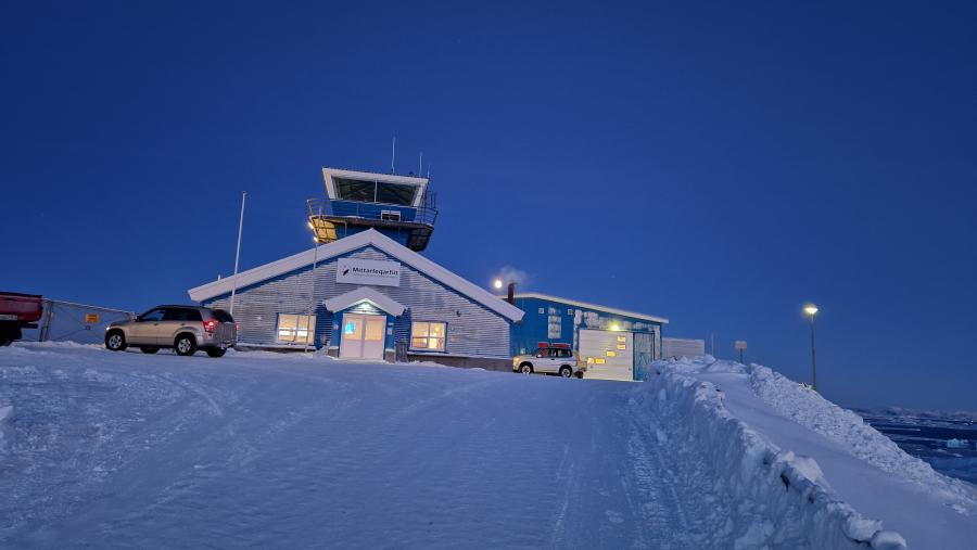 Kaperlap nalaani Upernavik qaammariartortoq. Januaarip 4-at 2022