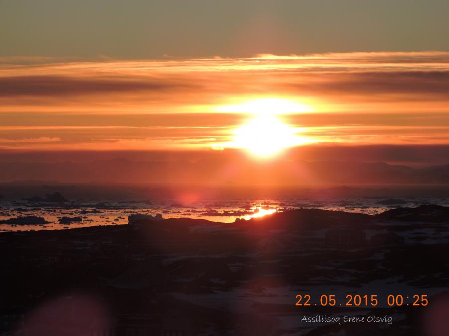 Avannaani seqinersuaq kaaviinnalernera