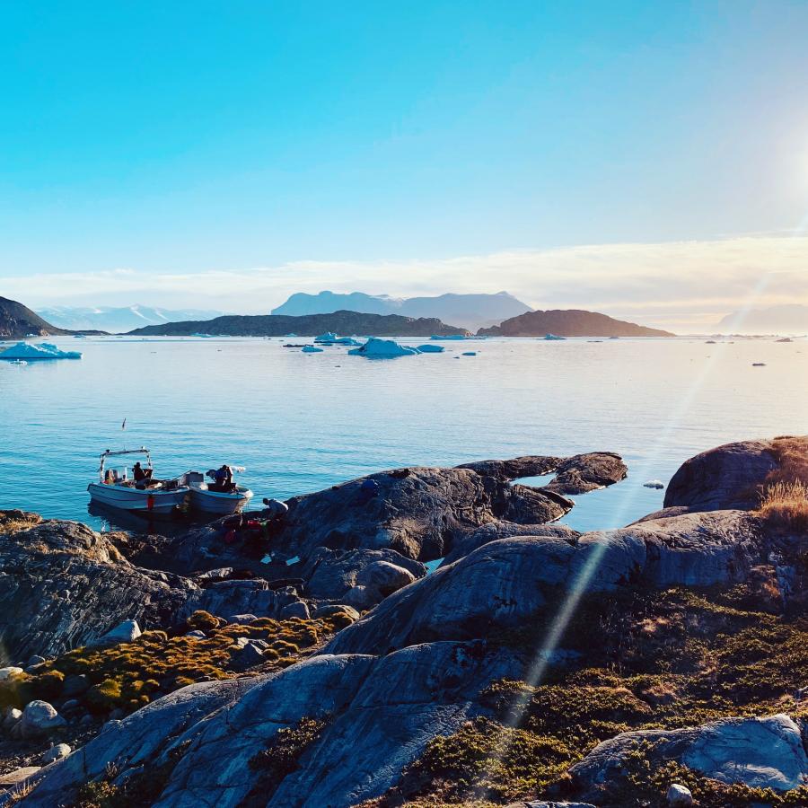 Uummannap kangerluaniik silammut isikkivik. Uummannaq, juunip 22-at 2020