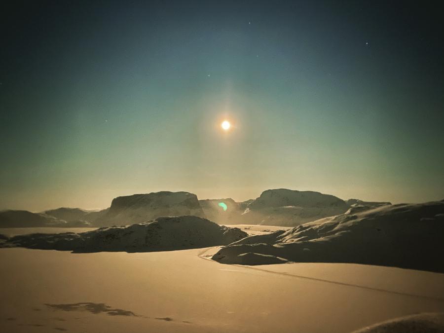 Taartumi qaammaqquterput. Upernavik, marsip 9-at 2021
