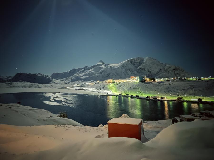 Sila nillataaq qaammatigik. Sisimiut, januaarip 15-at 2022