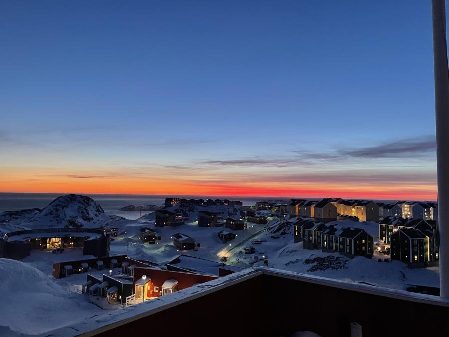 Seqineq tarrittoq. Sisimiut, februaarip 6-at 2021