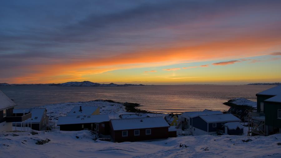 Solnedgang