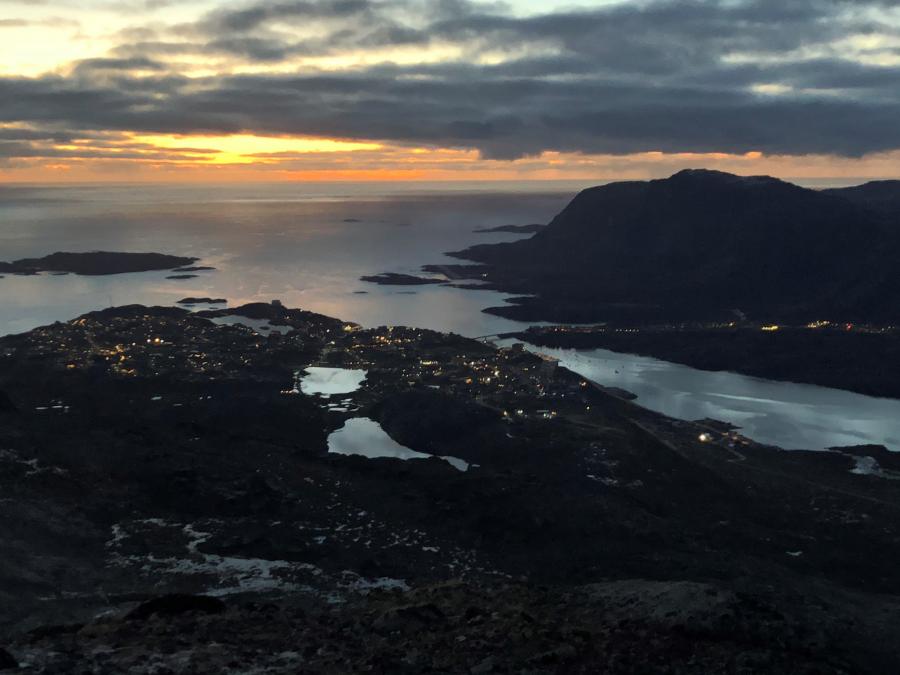 Nasaasaap kitaatungaaniit Sisimiut seqerngup tarrileraa. Septembarip 24-at 2022