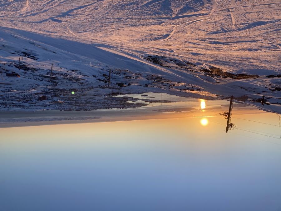 Udsigt fra Nuuk skilift