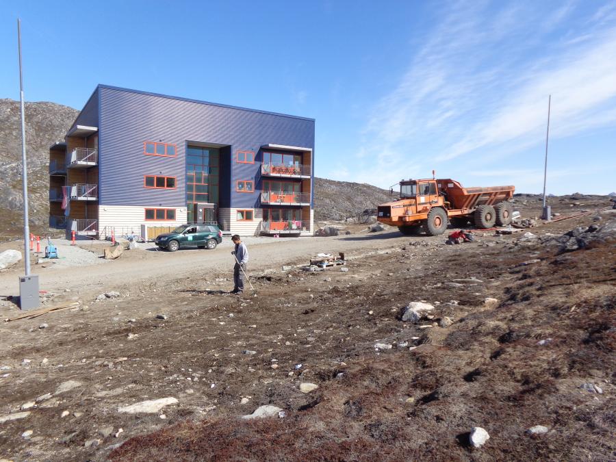 Færdiggørelse af byggeri i Qaqortoq
