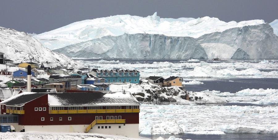 Assiliivik zoomilik sakkortooq atorlugu. Ilulissat, februaarip 14-iat 2021