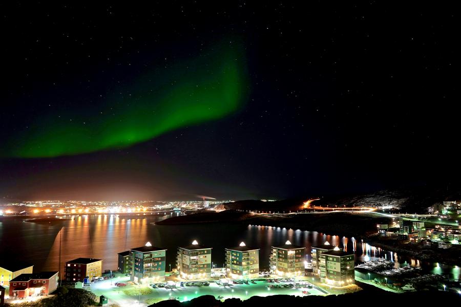 Qinngorput By Night