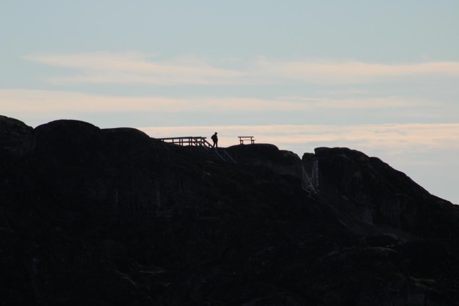Seqineq tarrikkiartortoq Inuk alianaarsaartoq