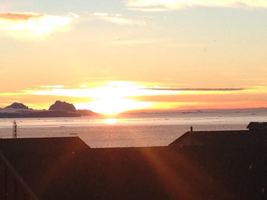 Solnedgang