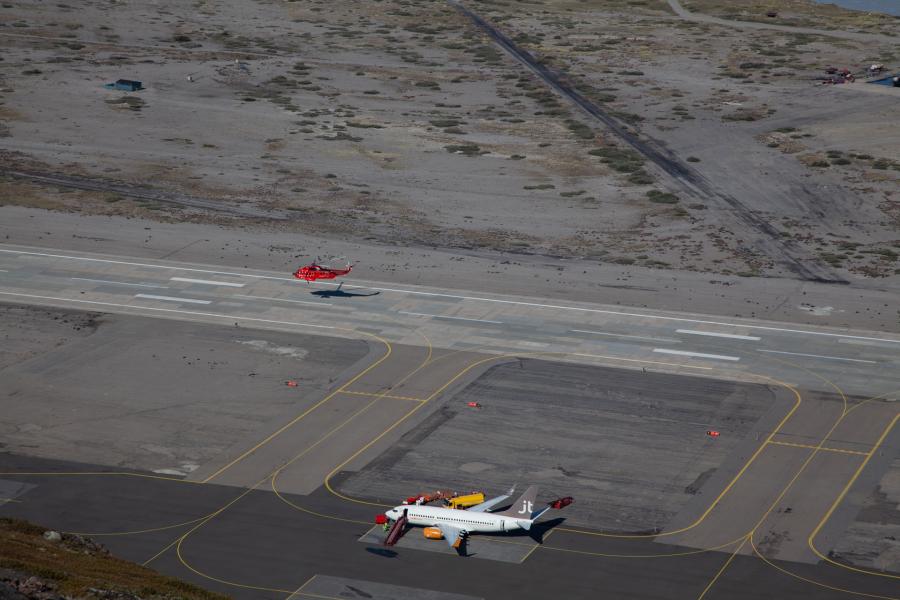 Taking off!