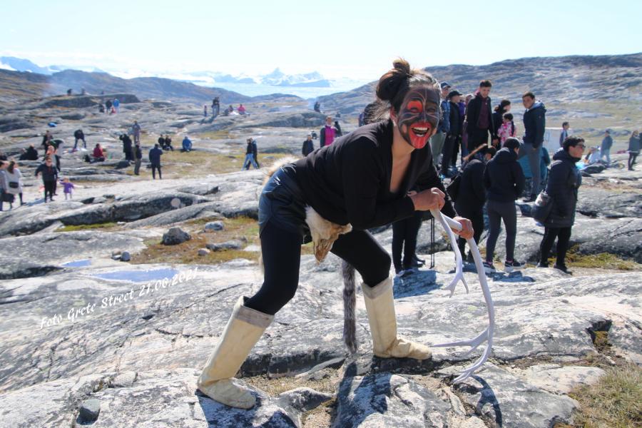 Inuiattut Ulluanni uaajeerneq. Ilulissat juunip 21-at 2021