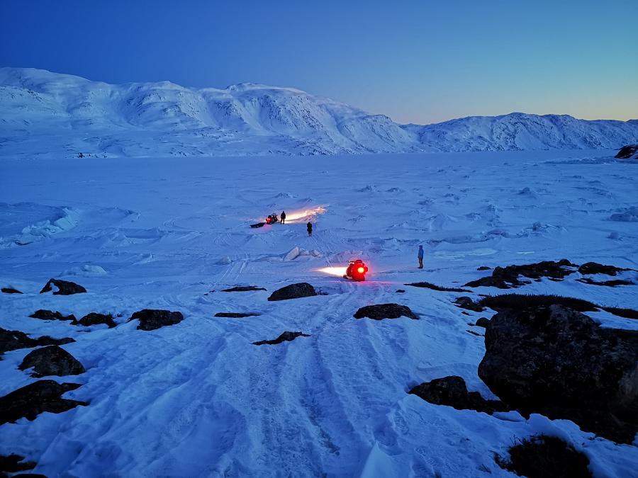 Sisimiut, Kangerluarsuk Tulleq. Apriilip 18-at 2019