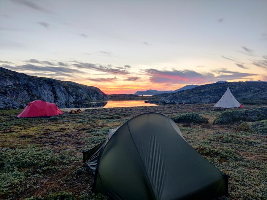 Nunatsinni pinngortitamut suliartorluni. Nipisat, Sisimiut eqqaanni, aggustip 12-at 2022