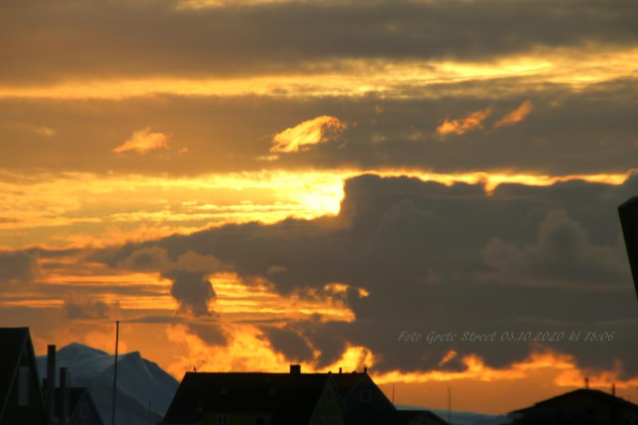 solnedgang