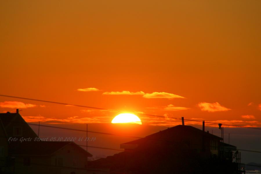 solnedgang