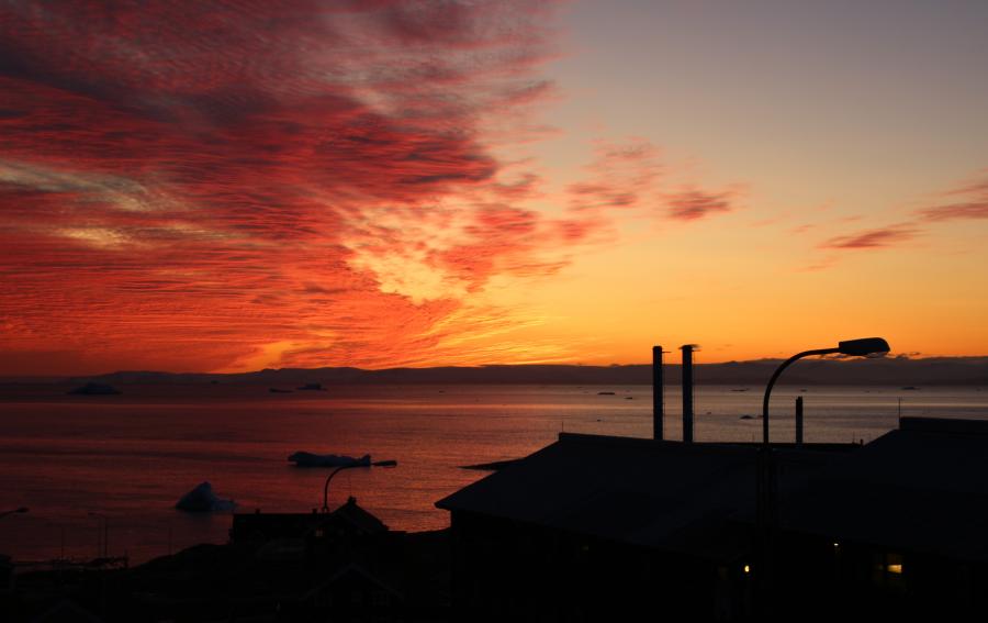Solnedgang