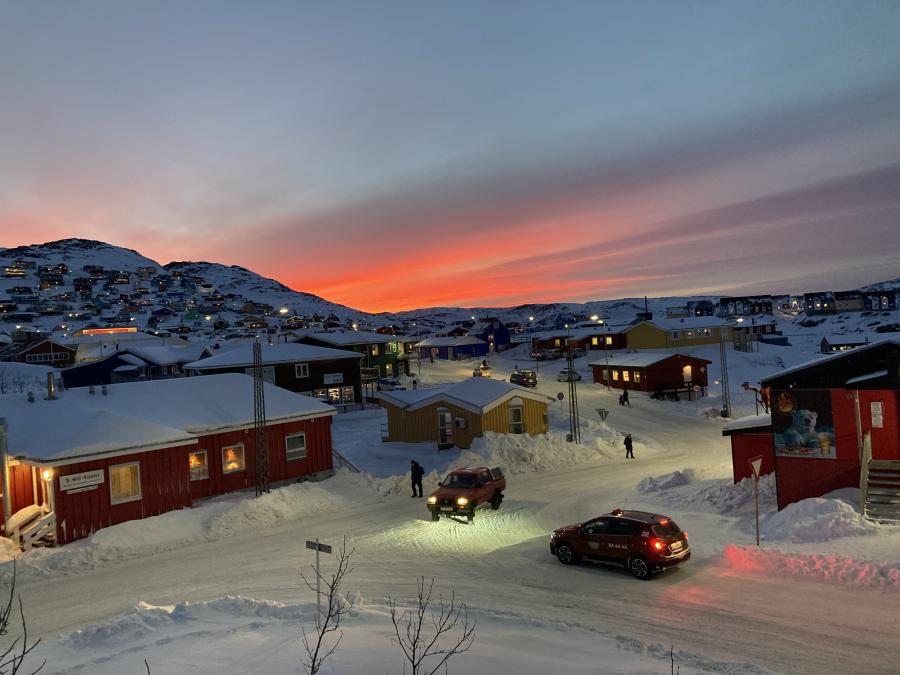 Morning has broken in Qaqortoq