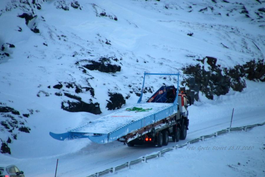 Silarsuarmi qamutit annersaat. Ilulissat, novembarip 28-at 2020