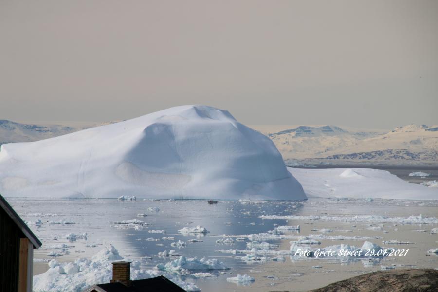 Iluliarsuinaasiit anialerput, angallat silagissiorpoq. Ilulissat, apriilip 29-at 2021