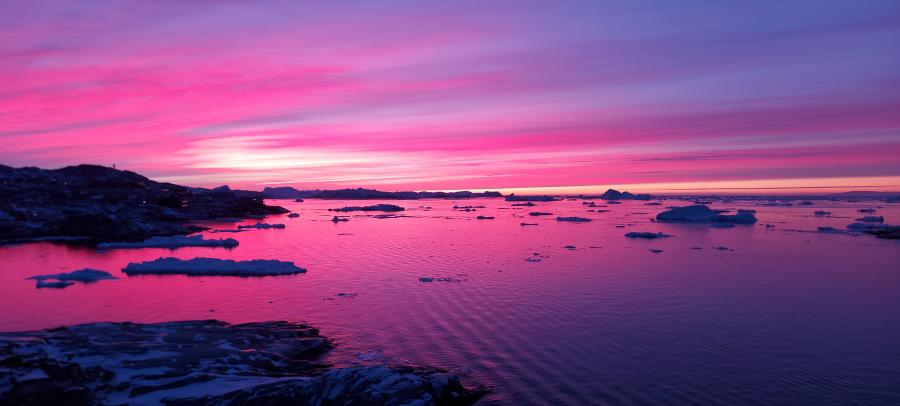 Napparsimaviup tungaanut isikkivik nuannarisara. Ilulissat, novembarip 13-at 2022