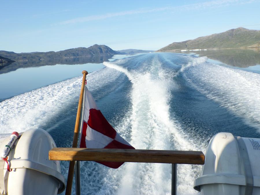 Sejltur fra Qaqortoq til Igaliku