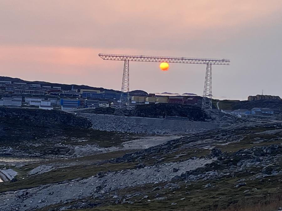 Sol i aftenstemning