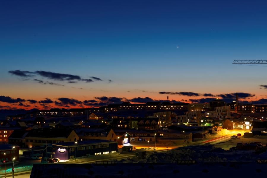 Solnedgang