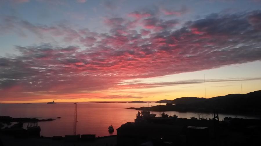 Solnedgang - aug