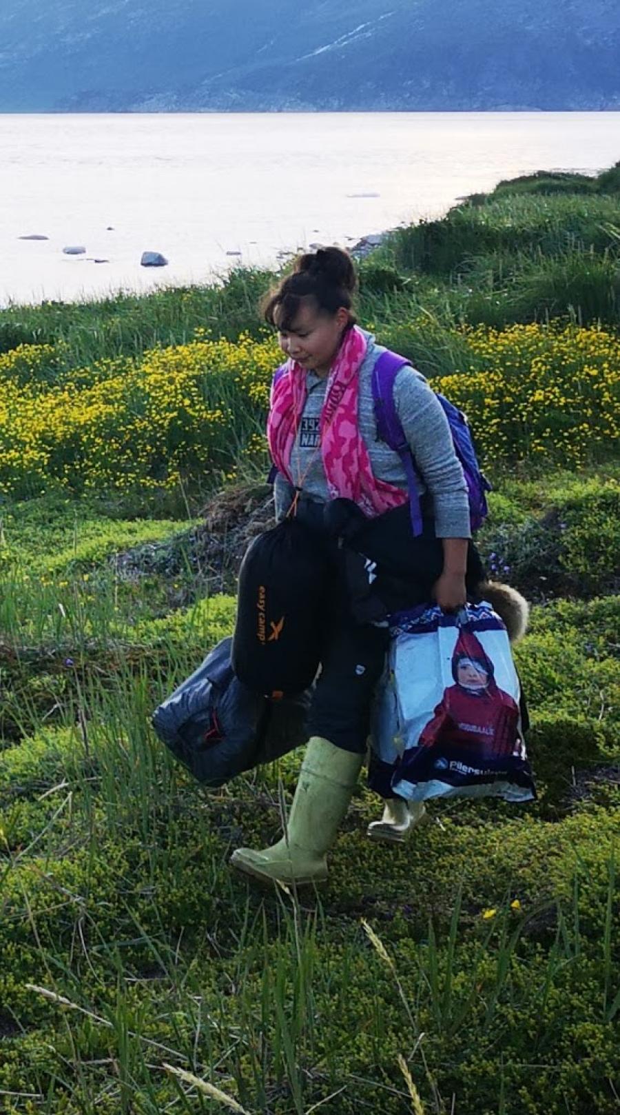 Asimi inuuneq nuannertaqi. Tuperna Sermilimmi - uungageeq tupissuugut, aamma nuullugit. Sermilik, Nanortalik, juulip 13-at 2021